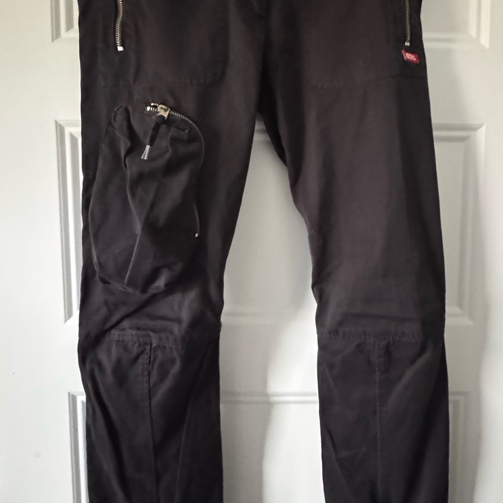 Miss Sixty Black Cargo Pants